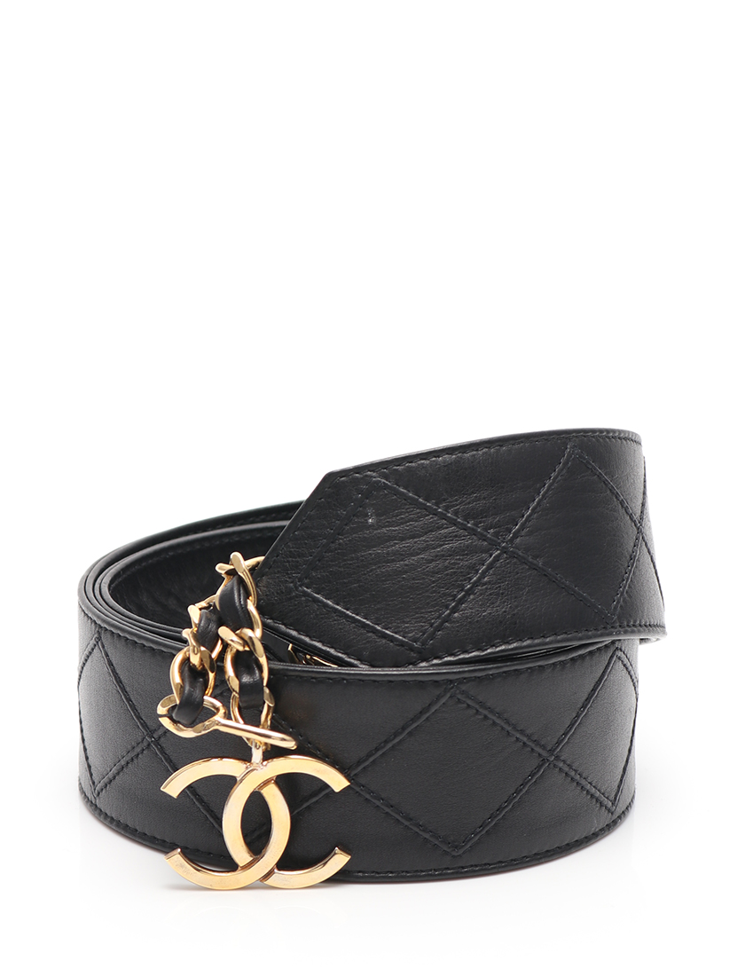 シャネル(CHANEL)ビコローレ|ココマーク|レザーベルト|ラムスキン ...