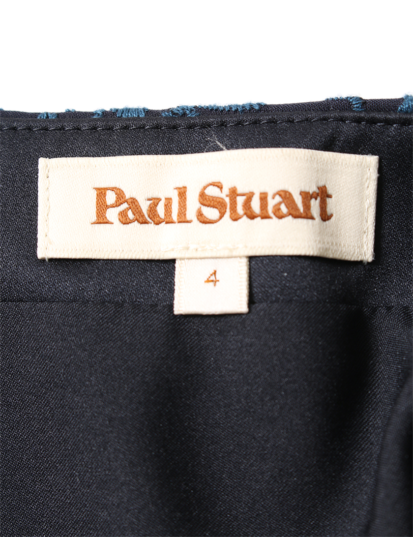 ポールスチュアート(Paul Stuart)スカート|刺繍|ネイビー|青|ハイブランド・ブランド専門の中古通販サイト(366946) ポールスチュアート(Paul Stuart)スカート|刺繍|ネイビー|青|ハイブランド・ブランド専門の中古通販サイト(366946)