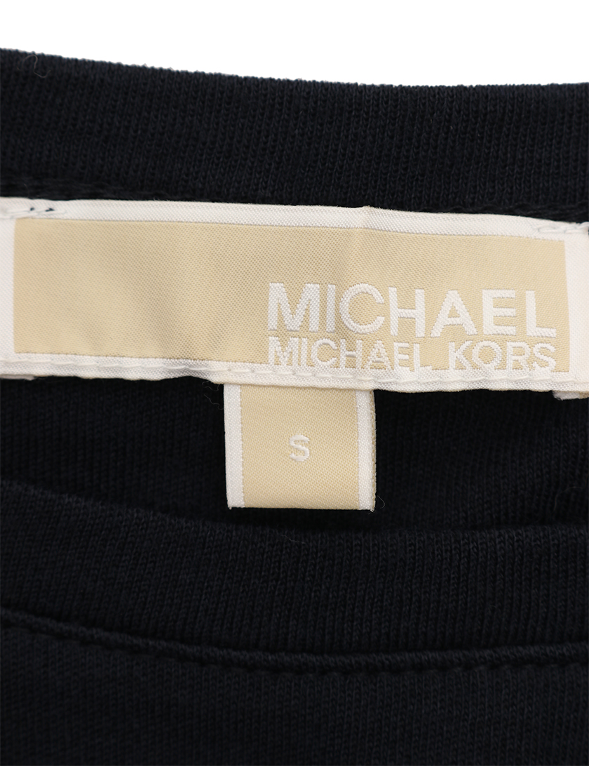 マイケルマイケルコース Michael Michael Kors ニット ワンピース レーヨン ネイビー サイドジップ ハイブランド ブランド専門の中古通販サイト