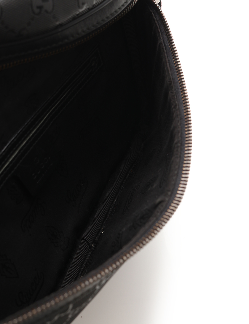 グッチ(GUCCI)GGインプリメ|ウエストバッグ|ボディバッグ|PVC|レザー|黒|ハイブランド・ブランド専門の中古通販サイト(371224)