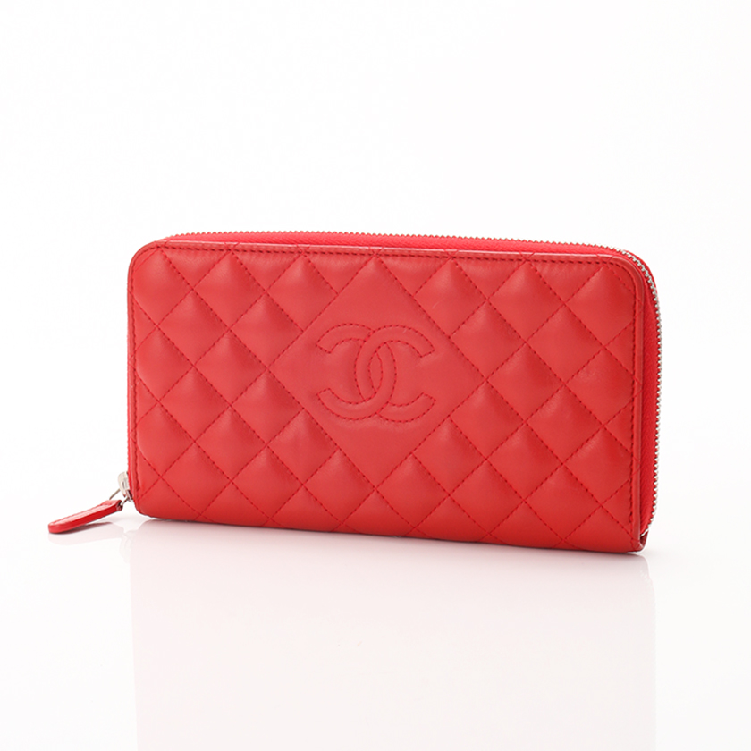シャネル(CHANEL)ラウンドファスナーロングウォレット|ハイブランド・ブランド専門の中古通販サイト(14769)