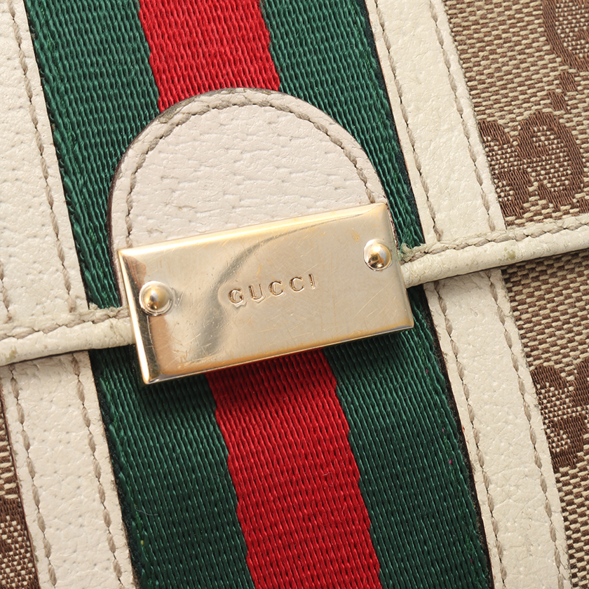 グッチ(GUCCI)GGキャンバス|シュリー|Wホックウォレット 150673|ハイブランド・ブランド専門の中古通販サイト(14918) グッチ(GUCCI)GGキャンバス|シュリー|Wホックウォレット 150673|ハイブランド・ブランド専門の中古通販サイト(14918)
