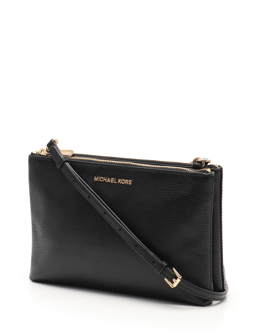 マイケルコース(MICHAEL KORS)|ショルダーバッグ|レザー|黒|ダブルジップ|ハイブランド・ブランド専門の中古通販サイト(375472) マイケルコース(MICHAEL KORS)|ショルダーバッグ|レザー|黒|ダブルジップ|ハイブランド・ブランド専門の中古通販サイト(375472)