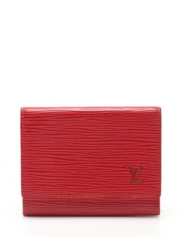 Louis Vuitton ルイ・ヴィトン エピ 名刺入れ ルージュ LOUIS VUITTON・財布・小物・アンヴェロップ カルト ドゥ ヴィジット