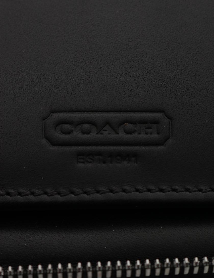 コーチ Coach タブレットケース Pcケース レザー 黒 ハイブランド ブランド専門の中古通販サイト