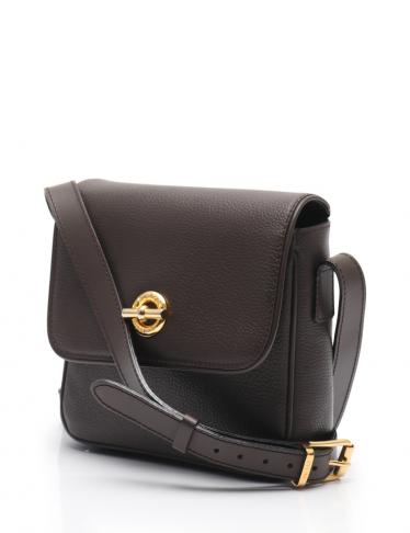 セリーヌ(CELINE)ポシェット|ショルダーバッグ|レザー|ダークブラウン|ヴィンテージ|ハイブランド・ブランド専門の中古通販サイト(385488)