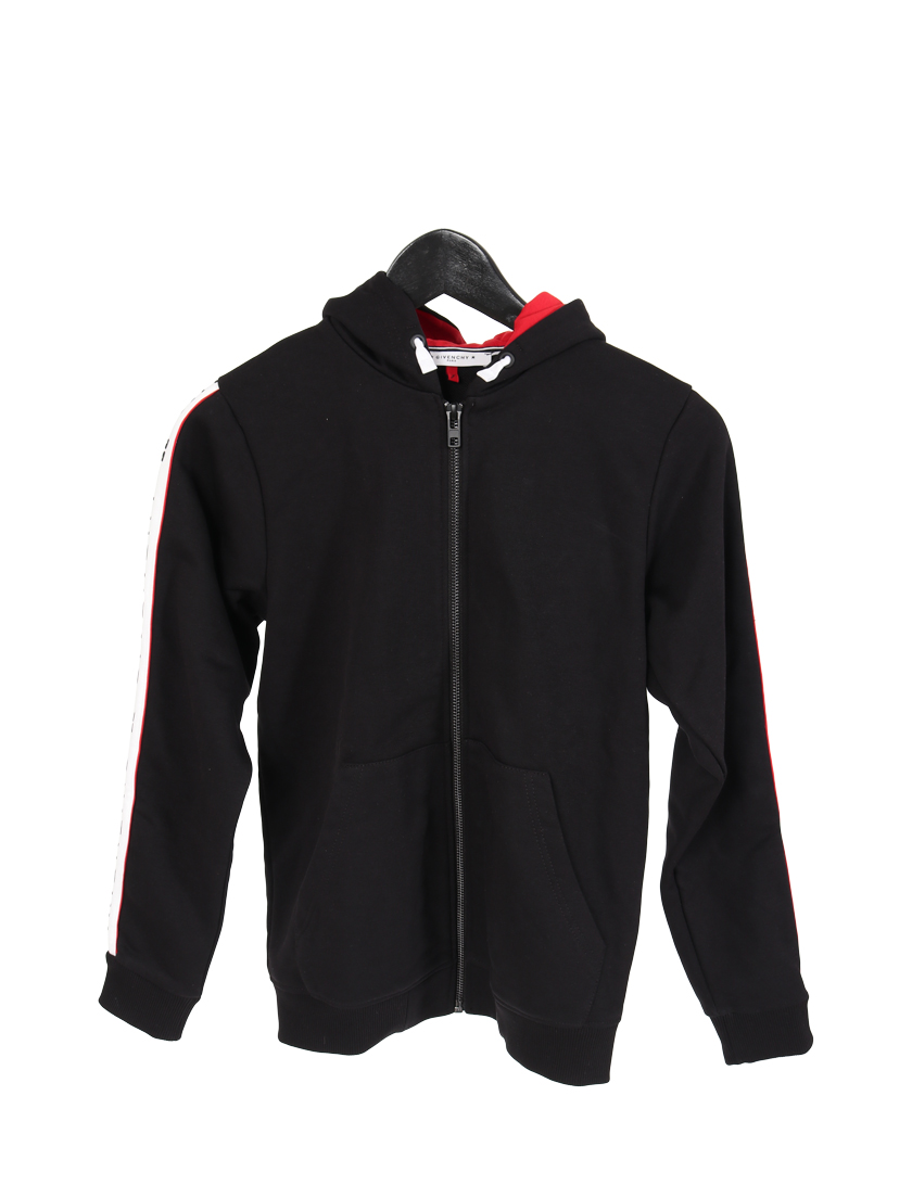 ジバンシィ(GIVENCHY)|トラックジャケット|コットン|黒|マルチカラー|キッズ|フード付き|ハイブランド・ブランド専門の中古通販サイト(384866) 購入可能 ジバンシー トラックジャケット ブルゾン