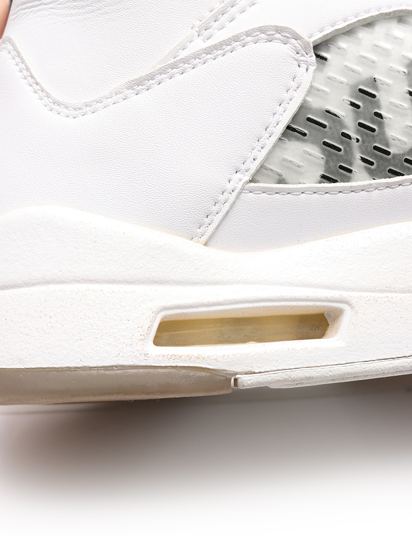 シュプリーム Supreme Supreme Nike Air Jordan 5 Retro スニーカー レザー 白 マルチカラー ハイブランド ブランド専門の中古通販サイト