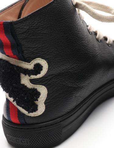 ☆お求めやすく価格改定☆ パンサーハイカットスニーカー GUCCI ...