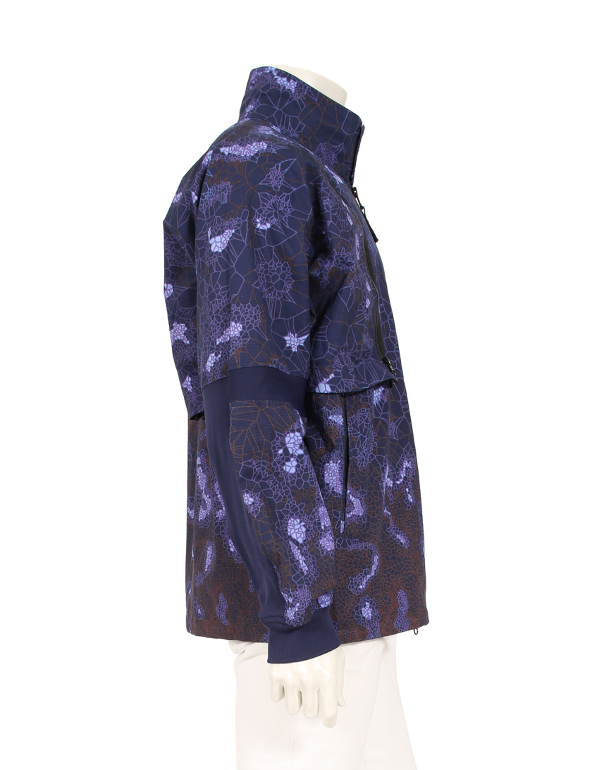 ストーンアイランド Stone Island Printed Heat Reactive Thermosensitive Fabric ブルゾン カモフラージュ柄 青 マルチカラー 2019ss ハイブランド ブランド専門の中古通販サイト 384851