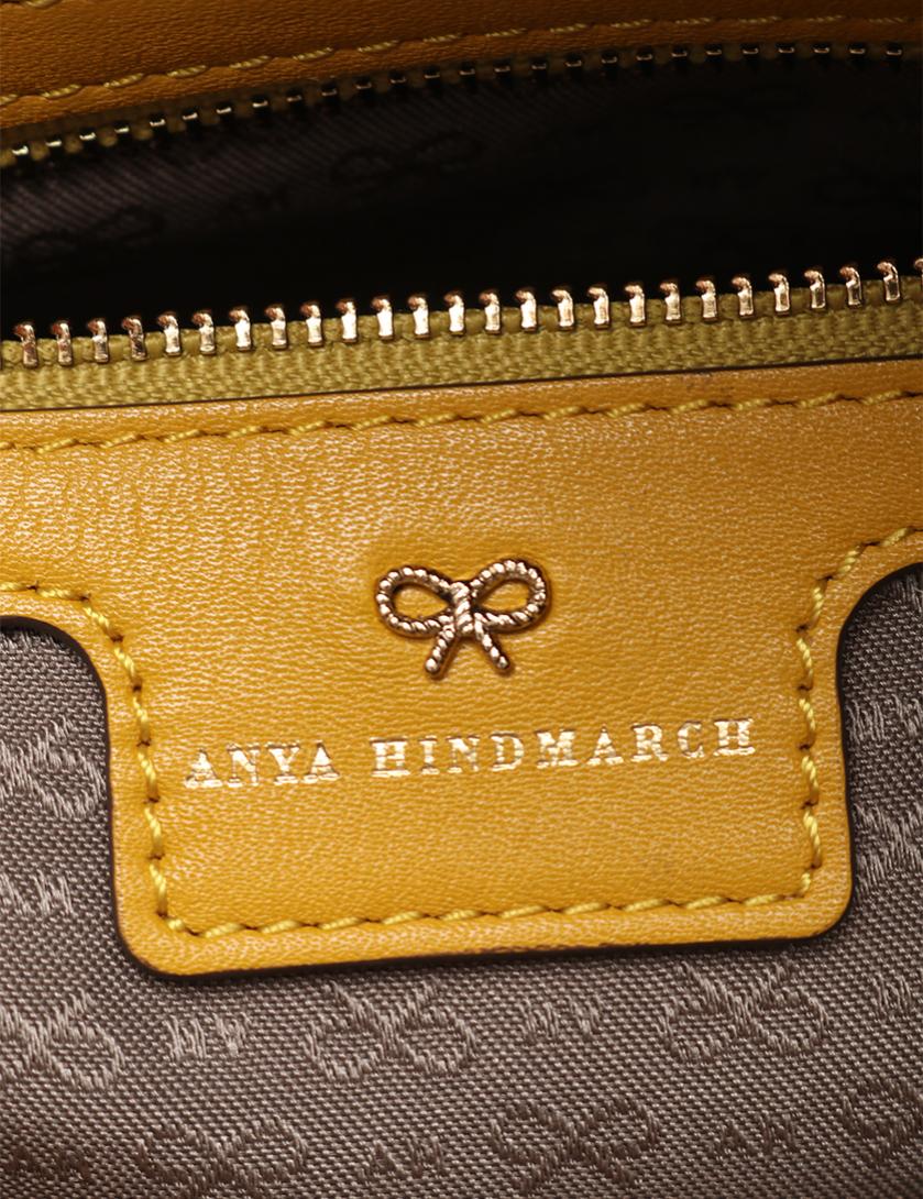 アニヤハインドマーチ Anya Hindmarch Carker Barrel カーカー ハンドバッグ レザー グレー 2way ハイブランド ブランド専門の中古通販サイト 3223