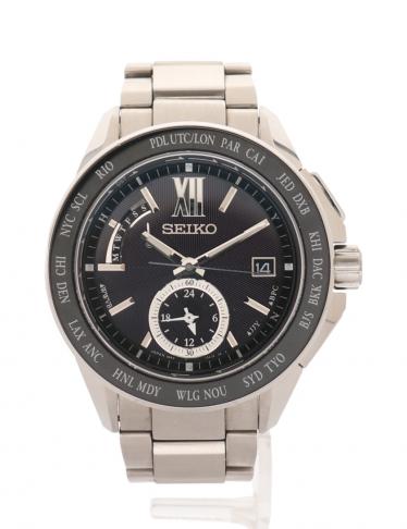 セイコー Seiko ブライツ Saga111 電波ソーラー 腕時計 メンズ 時計 Ss シルバー 黒文字盤 ハイブランド ブランド専門の中古通販サイト