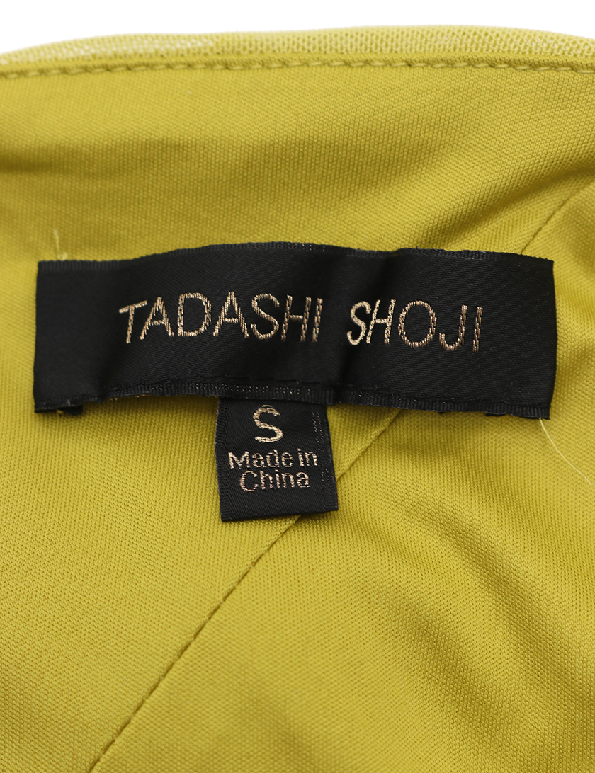 タダシショージ Tadashi Shoji ワンピース 黄緑 ギャザー ハイブランド ブランド専門の中古通販サイト タダシショージ Tadashi Shoji ワンピース 黄緑 ギャザー ハイブランド ブランド専門の中古通販サイト