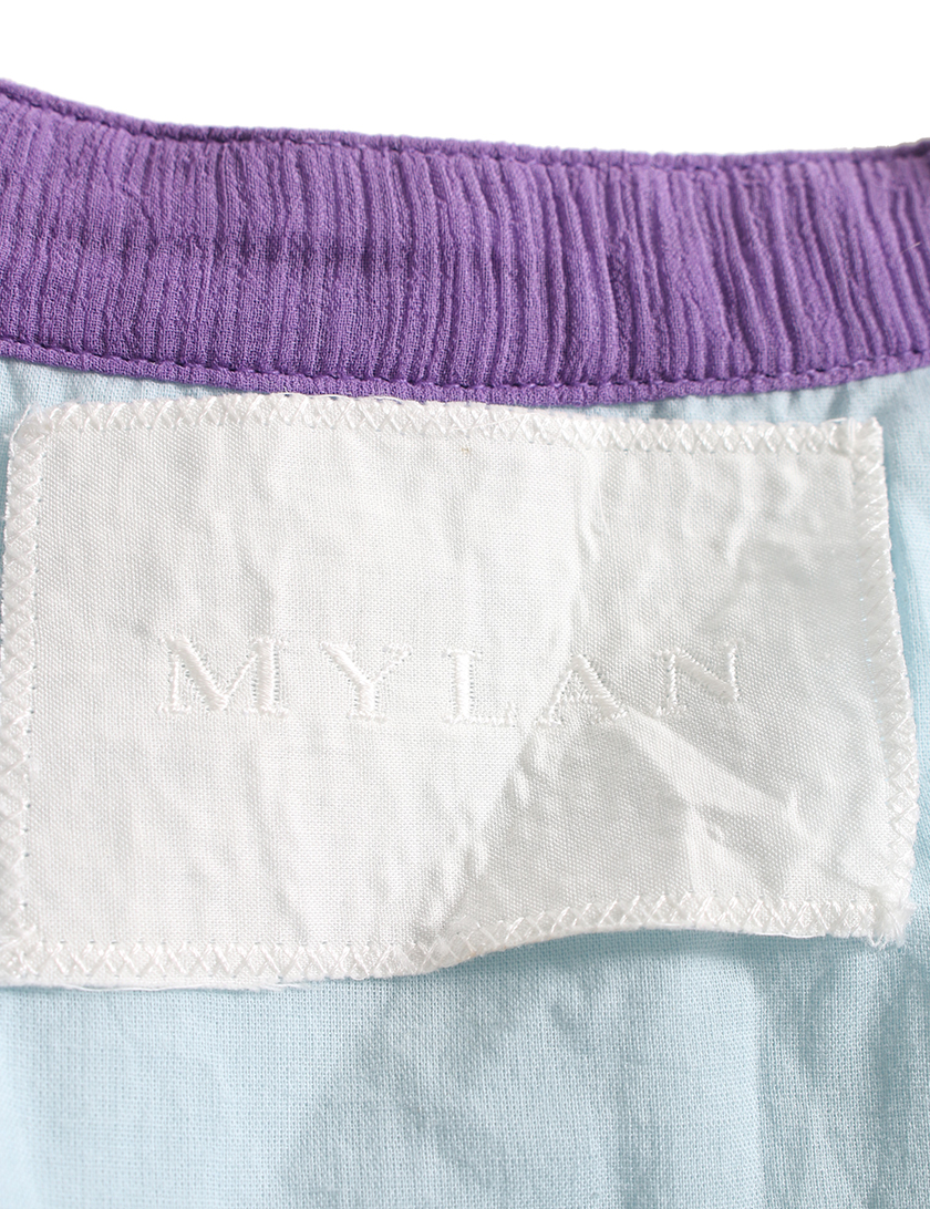 マイラン Mylan ワンピース 水色 紫 ハイブランド ブランド専門の中古通販サイト