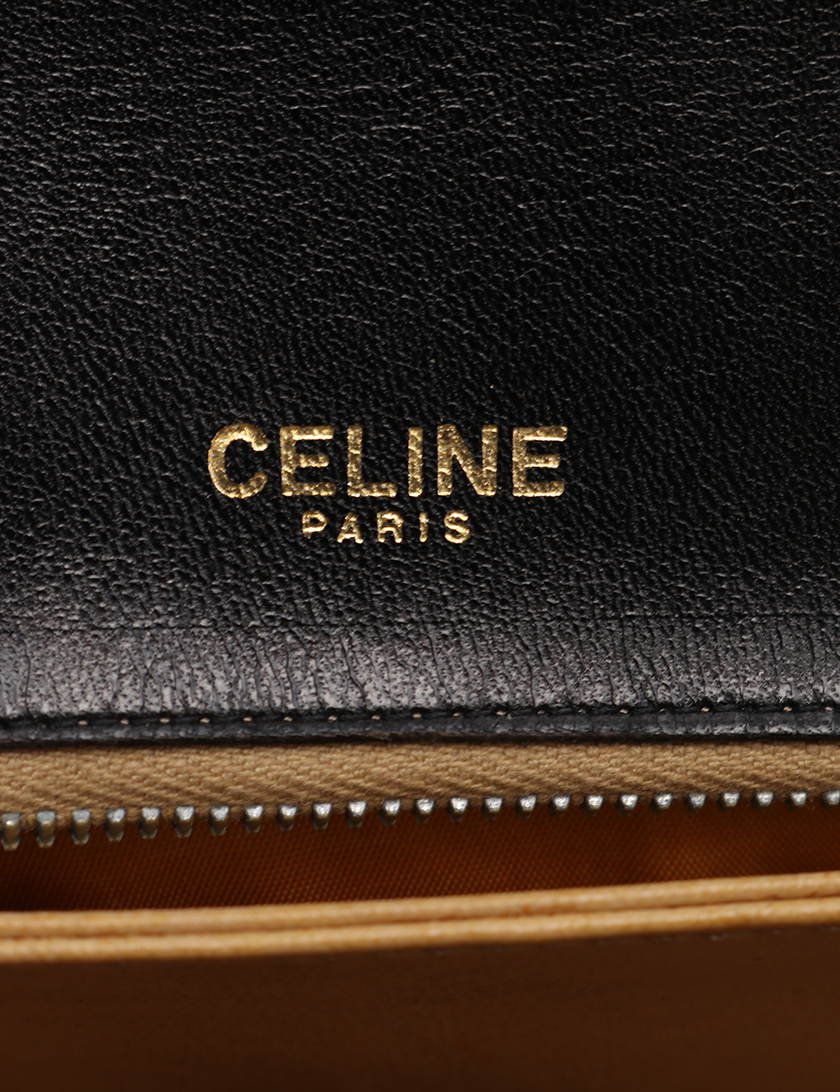セリーヌ(CELINE)|ショルダーバッグ|レザー|黒|ヴィンテージ|ハイブランド・ブランド専門の中古通販サイト(399315)