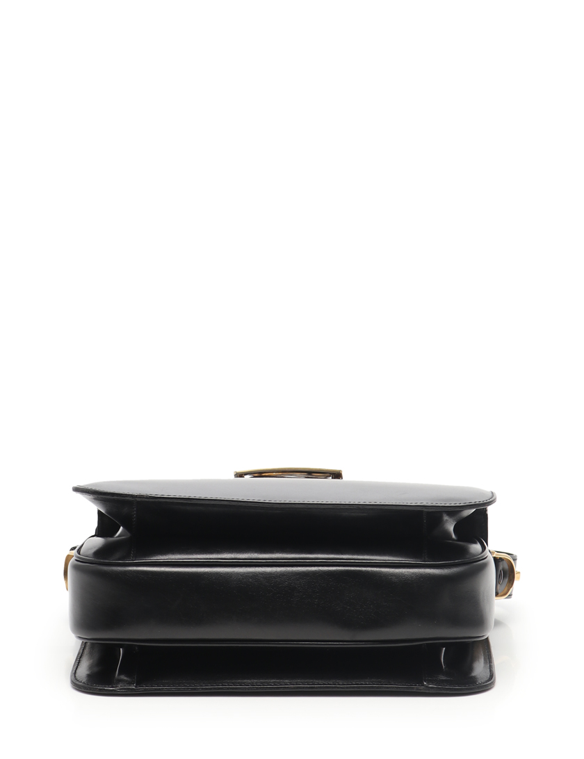 セリーヌ(CELINE)馬車金具|ショルダーバッグ|レザー|黒|ヴィンテージ|ハイブランド・ブランド専門の中古通販サイト(409506)
