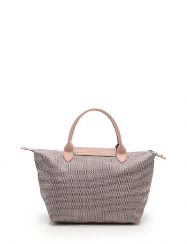 ロンシャン(LONGCHAMP)ル|プリアージュ|コレクション|S|ハンドバッグ|ナイロン|レザー|ピンク|黒|白|2WAY|ハイブランド・ブランド専門の中古通販サイト(406184)