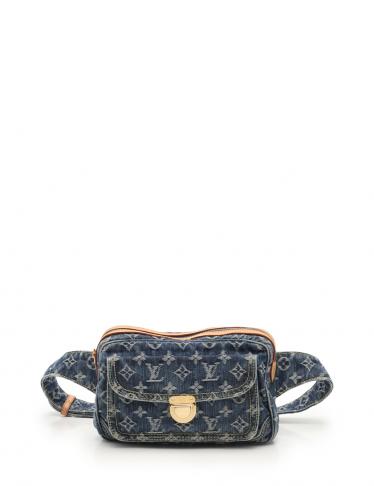 LOUIS VUITTON・バッグ・バムバッグ モノグラムデニム ウエストバッグ