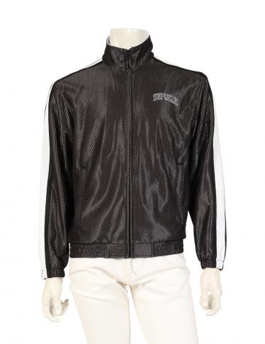 supreme bonded mesh track jacket