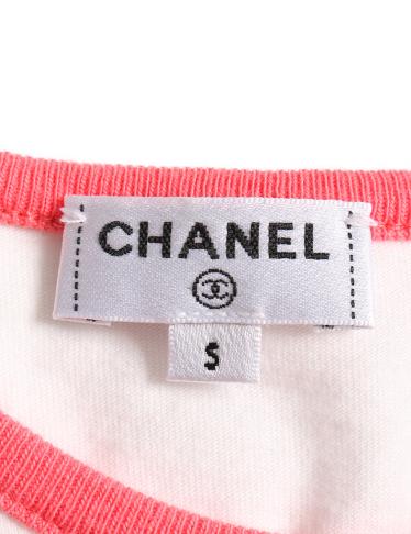 シャネル(CHANEL)ココ|キューバ|Tシャツ|カットソー|白|黄緑 ...