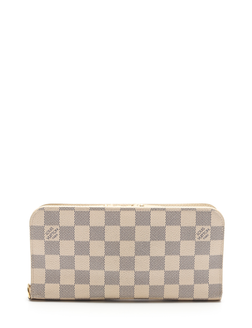 ルイヴィトン Louis Vuitton ポルトフォイユ アンソリット ダミエアズール 長財布 Pvc レザー 白 ハイブランド ブランド専門の中古通販サイト