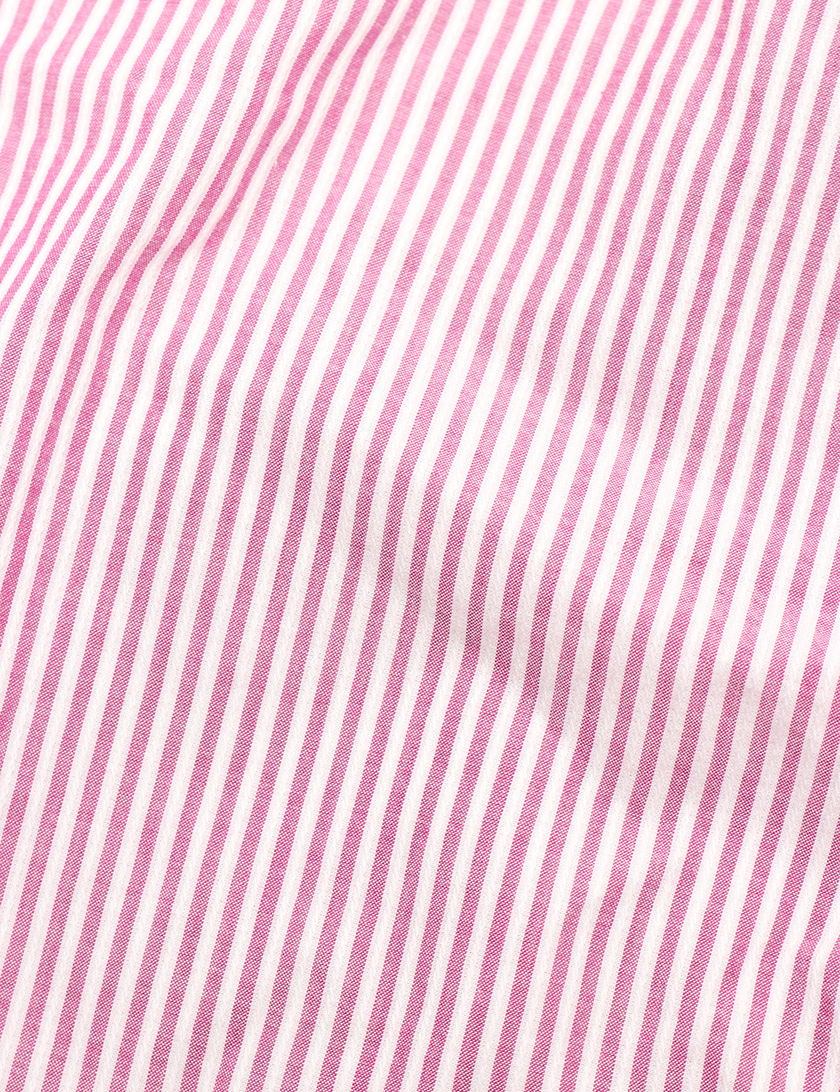 バーバリーロンドン Burberry London シャツ ストライプ ピンク 白 ホース刺繍 ハイブランド ブランド専門の中古通販サイト