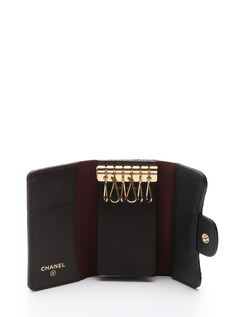 シャネル(CHANEL)キャビアスキン|マトラッセ|キーケース|21188368 ...