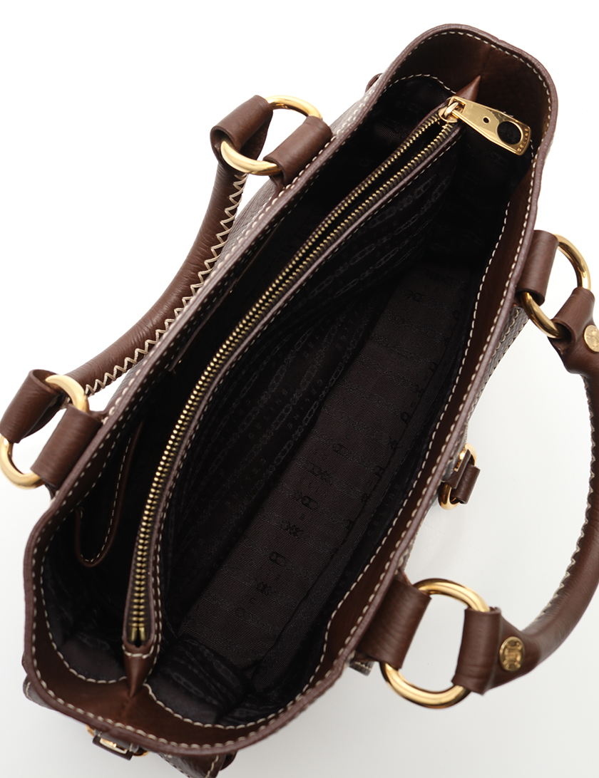 セリーヌ(CELINE)ブギーバッグ|ハンドバッグ|レザー|茶|ハイブランド・ブランド専門の中古通販サイト(432900)