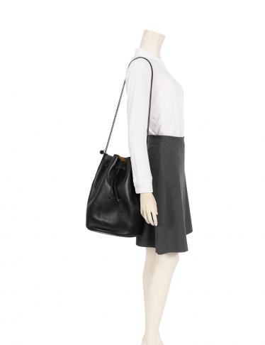 ステラマッカートニー(Stella McCartney)バケットバッグ|ショルダーバッグ|フェイクレザー|黒|ハイブランド・ブランド専門の中古通販サイト(429463) ステラマッカートニー(Stella McCartney)バケットバッグ|ショルダーバッグ|フェイクレザー|黒|ハイブランド・ブランド専門の中古通販サイト(429463)