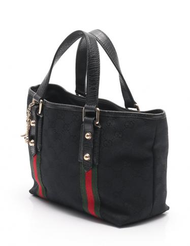 グッチ(GUCCI)GGキャンバス|シェリー|ミニトートバッグ ...