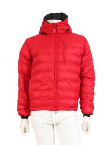 カナダグース Canada Goose Lodge Hoody ダウンジャケット ナイロン 赤 ハイブランド ブランド専門の中古通販サイト