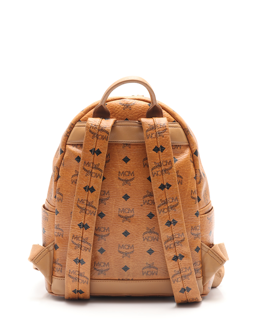 エムシーエム(MCM)リュック|バックパック|レザー|茶|ハイブランド・ブランド専門の中古通販サイト(435382)