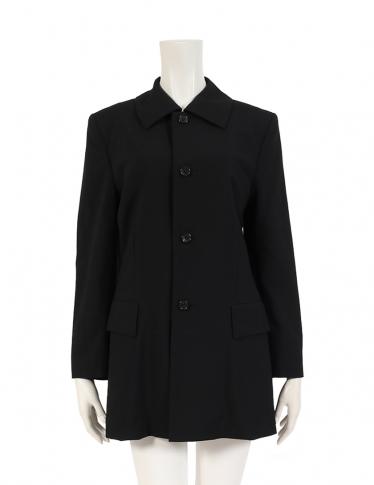 トリココムデギャルソン Tricot Comme Des Garcons ジャケット ウール 黒 ハイブランド ブランド専門の中古通販サイト