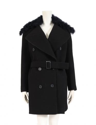 3.1 Phillip Lim・アウター・ コート ウール ラムファー 黒
