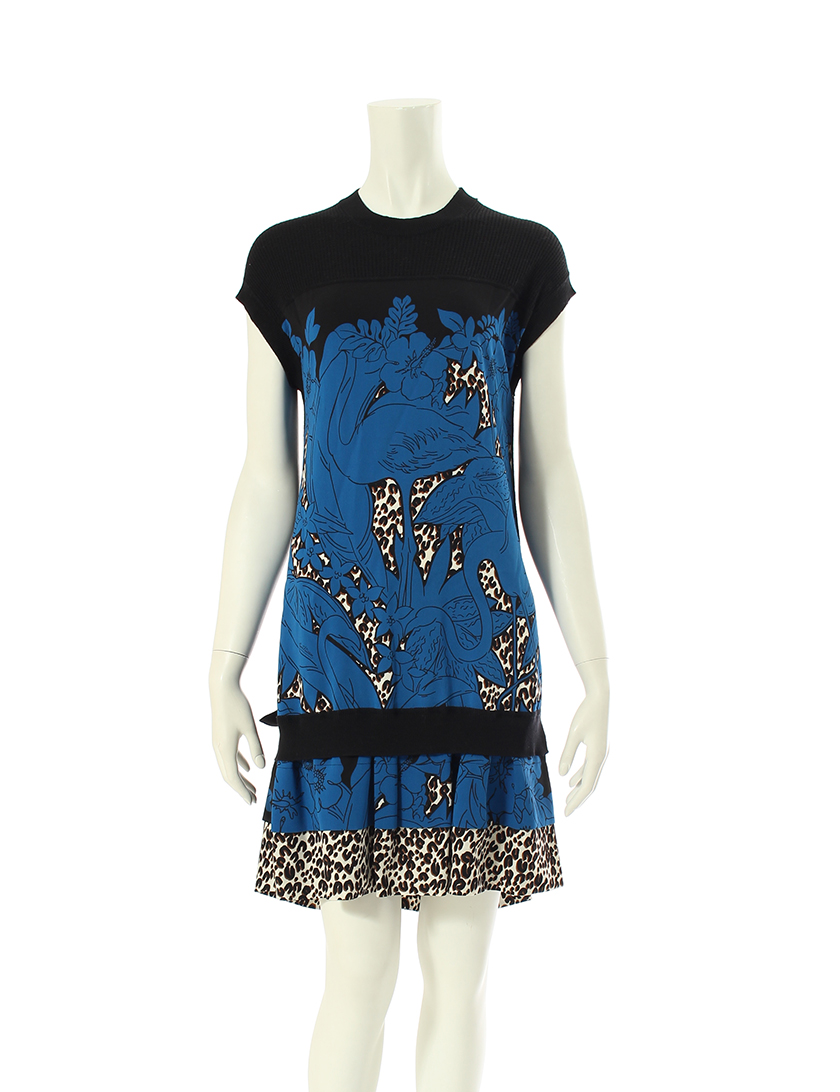 ルイヴィトン Louis Vuitton ノースリーブ 切替ワンピース ハイブランド ブランド専門の中古通販サイト 2