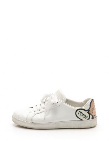 prada comic sneakers