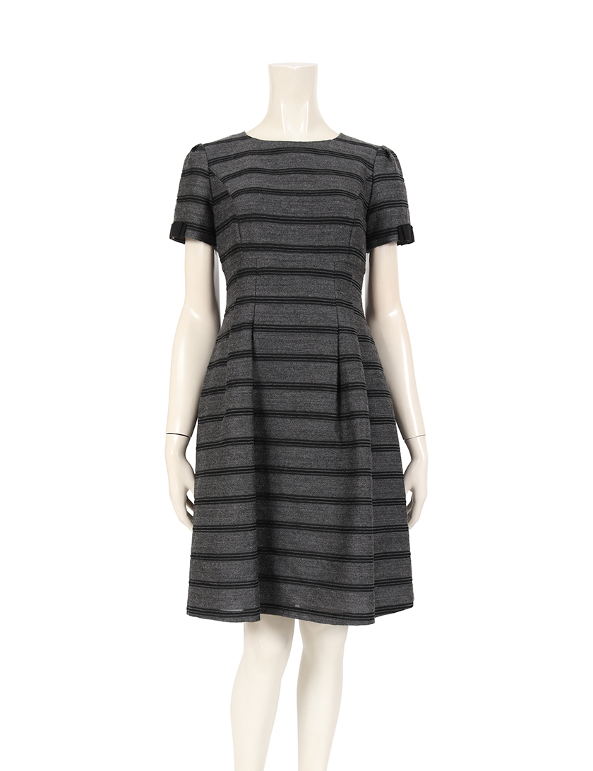 トッカ Tocca ワンピース ボーダー グレー 黒 ハイブランド ブランド専門の中古通販サイト