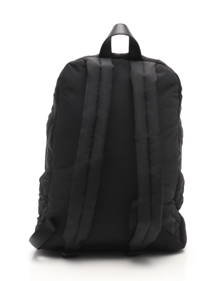 マークジェイコブス(MARC JACOBS)Quilted|backpack|リュックサック|バックパック|ナイロン|黒|キルティング|ハイブランド・ブランド専門の中古通販サイト(440404)