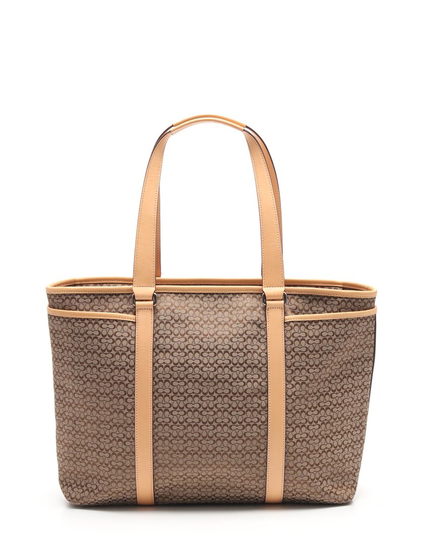 コーチCOACH/ミニシグネチャートートバッグ6427[美品]