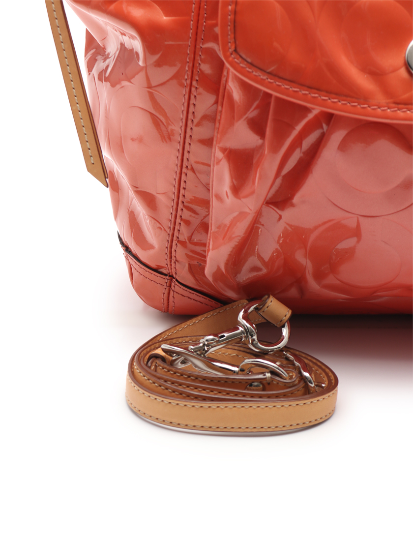 コーチ(COACH)シグネチャー|トートバッグ|エナメルレザー ...