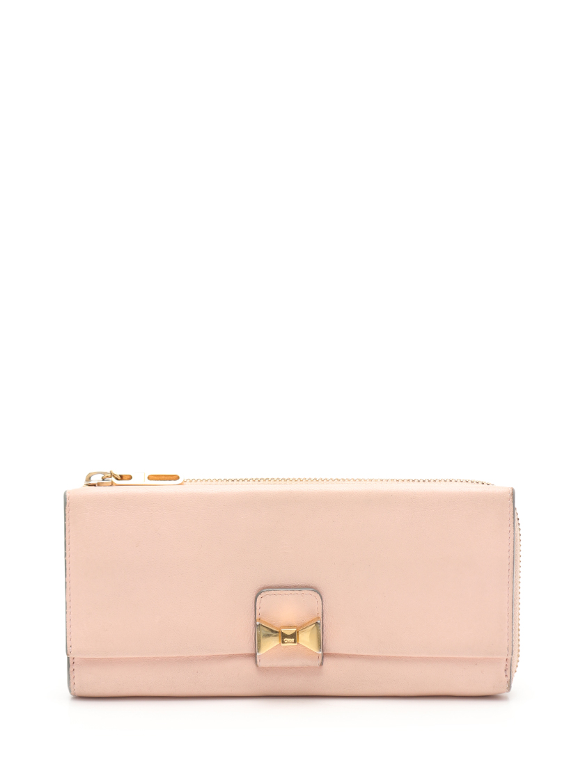 クロエ Chloe Bobbie ボビー 長財布 レザー ピンク ハイブランド ブランド専門の中古通販サイト