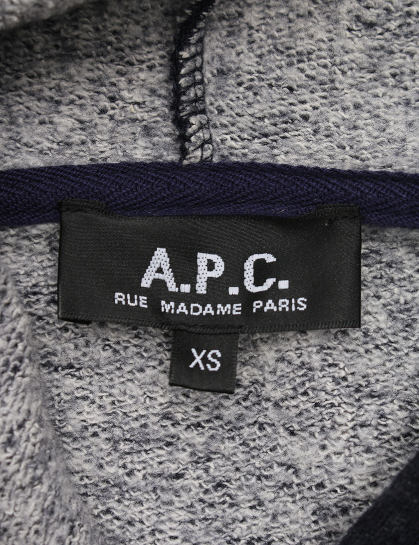 アーペーセー A P C ワンピース ウール ネイビー フーディ ハイブランド ブランド専門の中古通販サイト