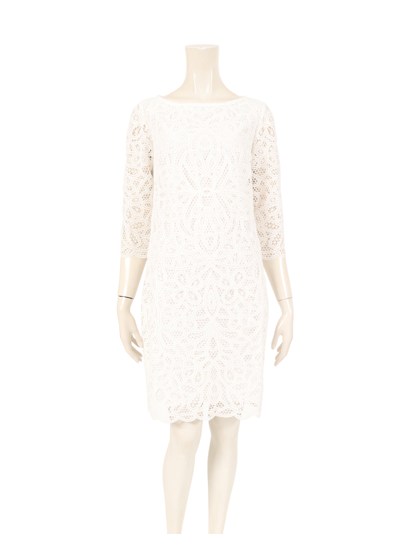 ローレンラルフローレン Lauren Ralph Lauren ワンピース レース 白 ハイブランド ブランド専門の中古通販サイト