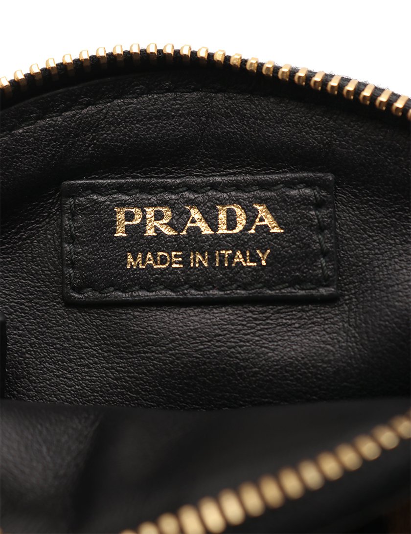 プラダ(PRADA)CAVALLINO|STAMP|コインケース|豹柄|ハラコ プラダ(PRADA)CAVALLINO|STAMP|コインケース|豹柄|ハラコ