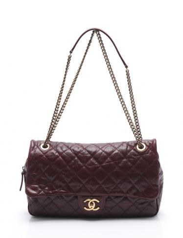 シャネル Chanel マトラッセ Wチェーンショルダーバッグ キャビアスキン ボルドー ハイブランド ブランド専門の中古通販サイト