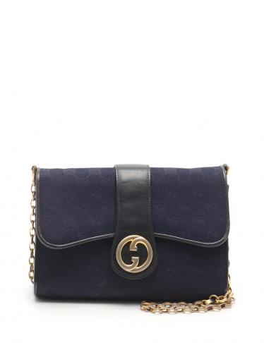 グッチ　ショルダーバッグ　GGキャンバス×レザー グッチ ジャンボGG キャンバス×レザー 2WAYショルダーバッグ