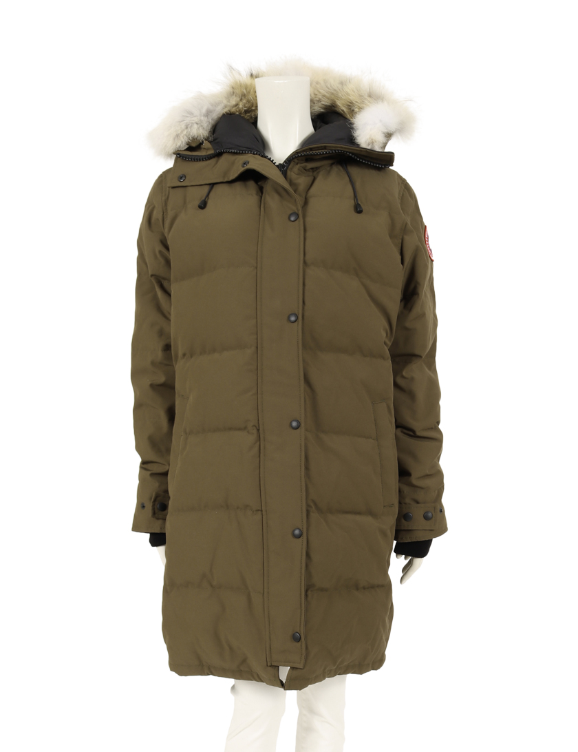 カナダグース Canada Goose Shelburne Parka シェルバーン パーカ ダウンコート カーキ ハイブランド ブランド専門の中古通販サイト