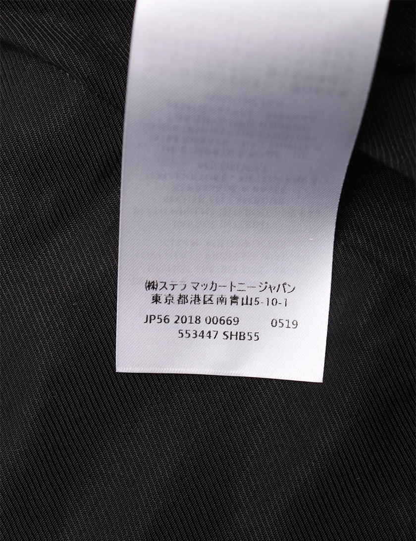 ステラマッカートニー Stella Mccartney アイリス テーラリング ジャケット 黒 19aw ハイブランド ブランド専門の中古通販サイト