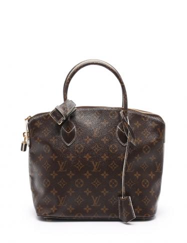 LOUIS VUITTON・バッグ・ロックイット シャイニーモノグラム ハンドバッグ PVC 茶 白 2011-2012年秋冬コレクション