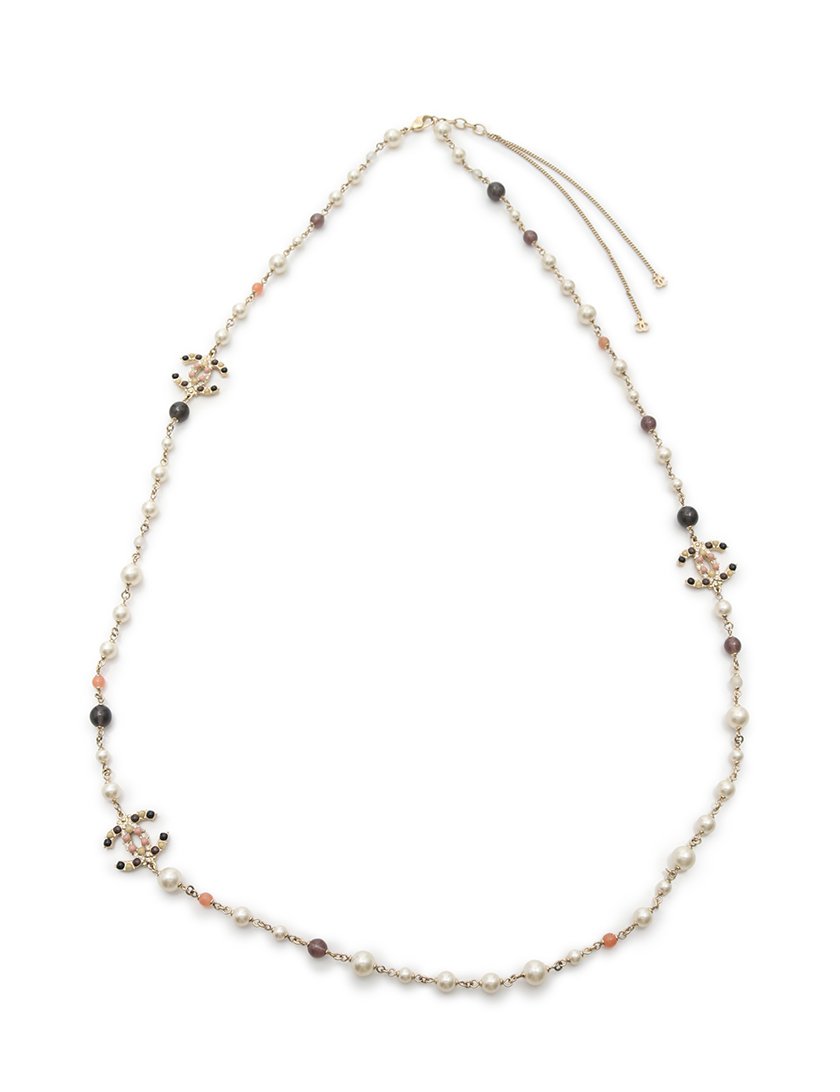 シャネル(CHANEL)ココマーク|ロングネックレス|フェイクパール|カラーストーン|ゴールド|アイボリー|マルチカラー|12P|ハイブランド・ブランド専門の中古通販サイト(430877) シャネル(CHANEL)ココマーク|ロングネックレス|フェイクパール|カラーストーン|ゴールド|アイボリー|マルチカラー|12P|ハイブランド・ブランド専門の中古通販サイト(430877)